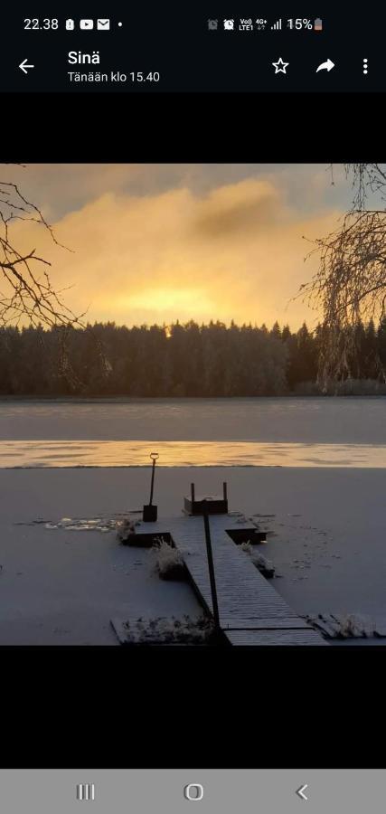 Viihtyisae Kolmio Jaerven Rannalla Haapavesi Luaran gambar